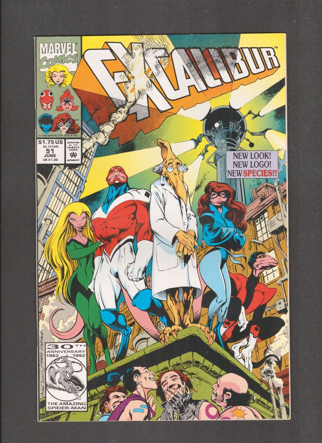 Excalibur #51 (1992) Alan Davis Marvel Comics