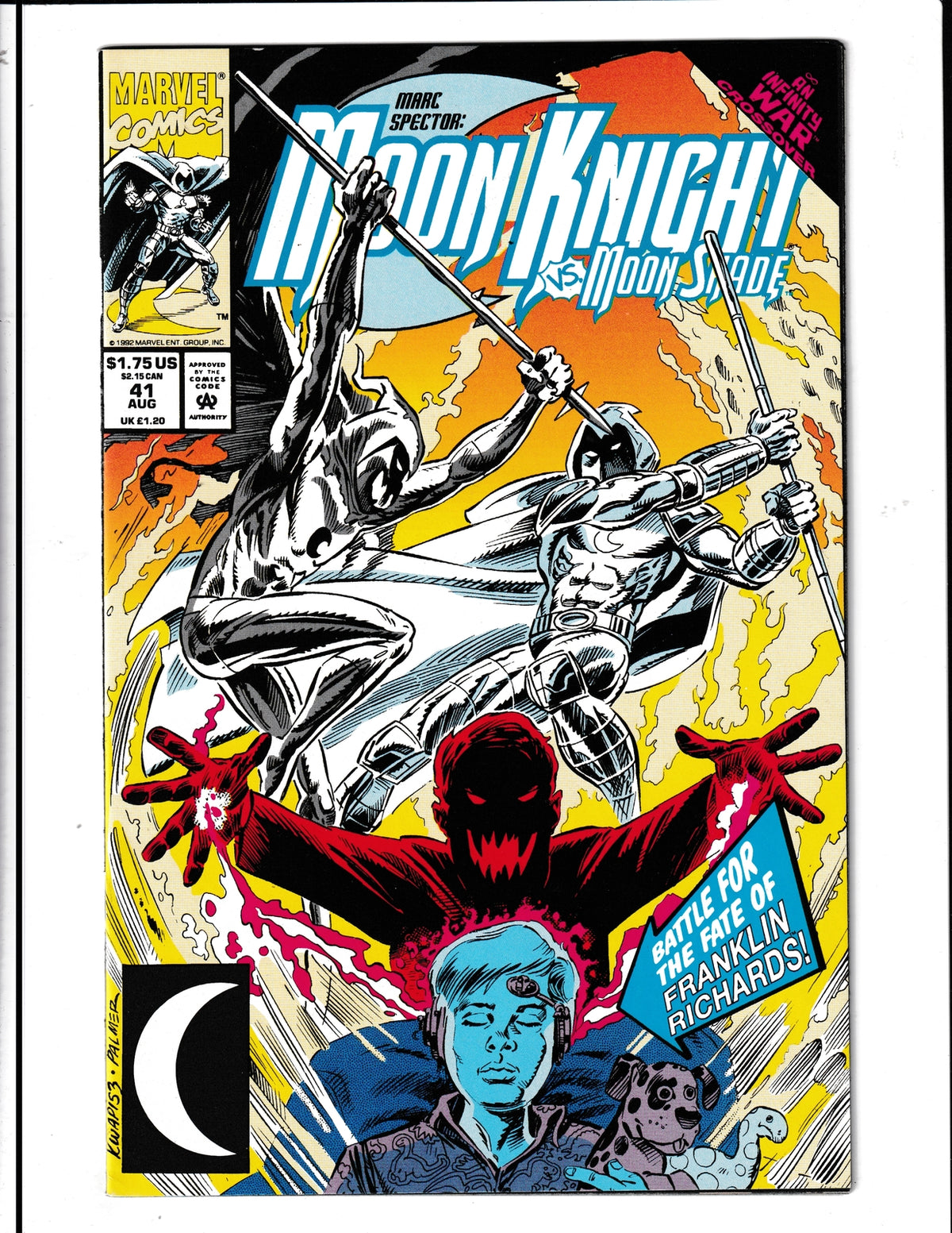 Marc Spector: Moon Knight #41 (1992) Marvel Comics