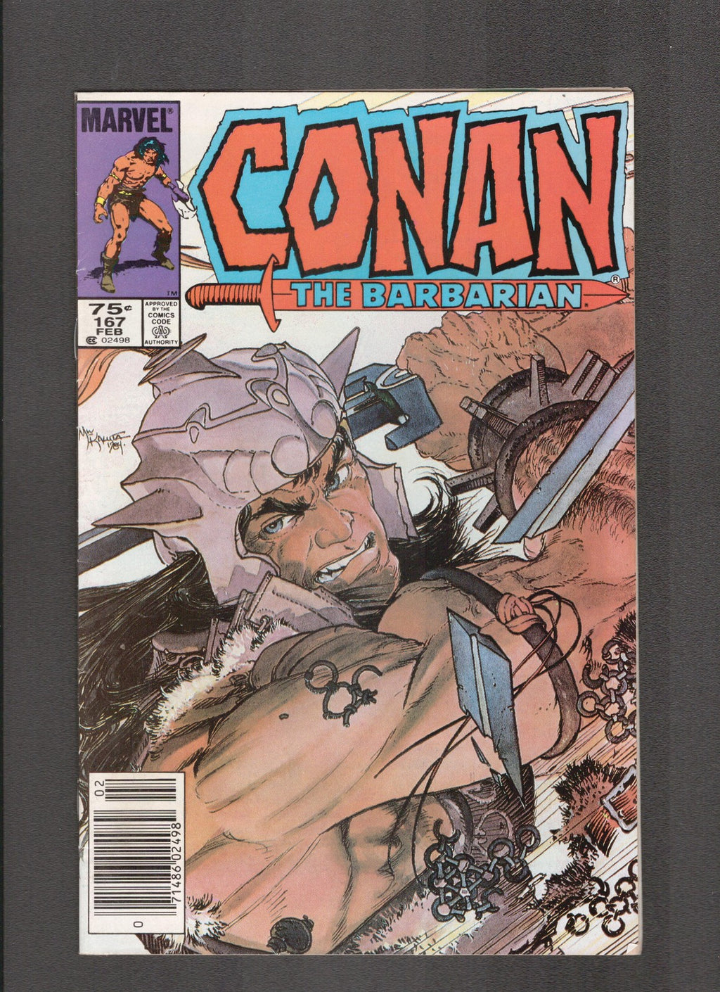 Conan the Barbarian #167 (1985) Buscema, Hama, Bell Marvel Comics