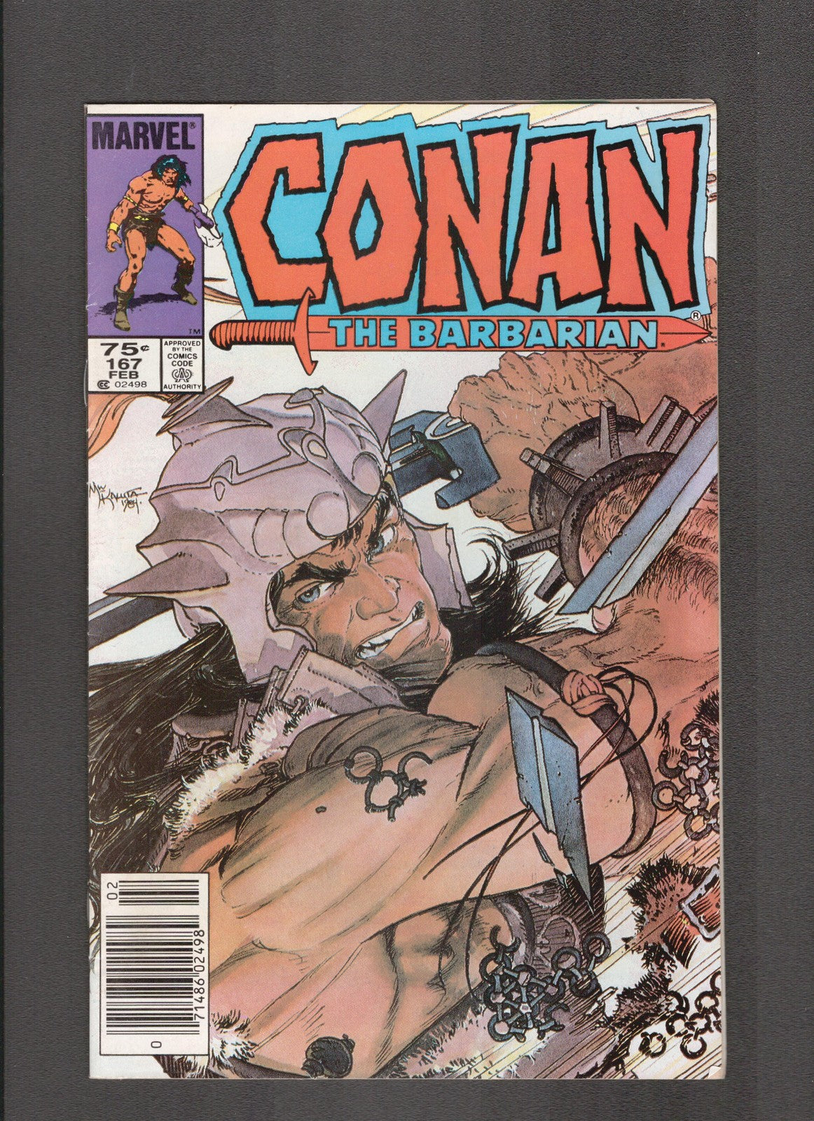 Conan the Barbarian #167 (1985) Buscema, Hama, Bell Marvel Comics