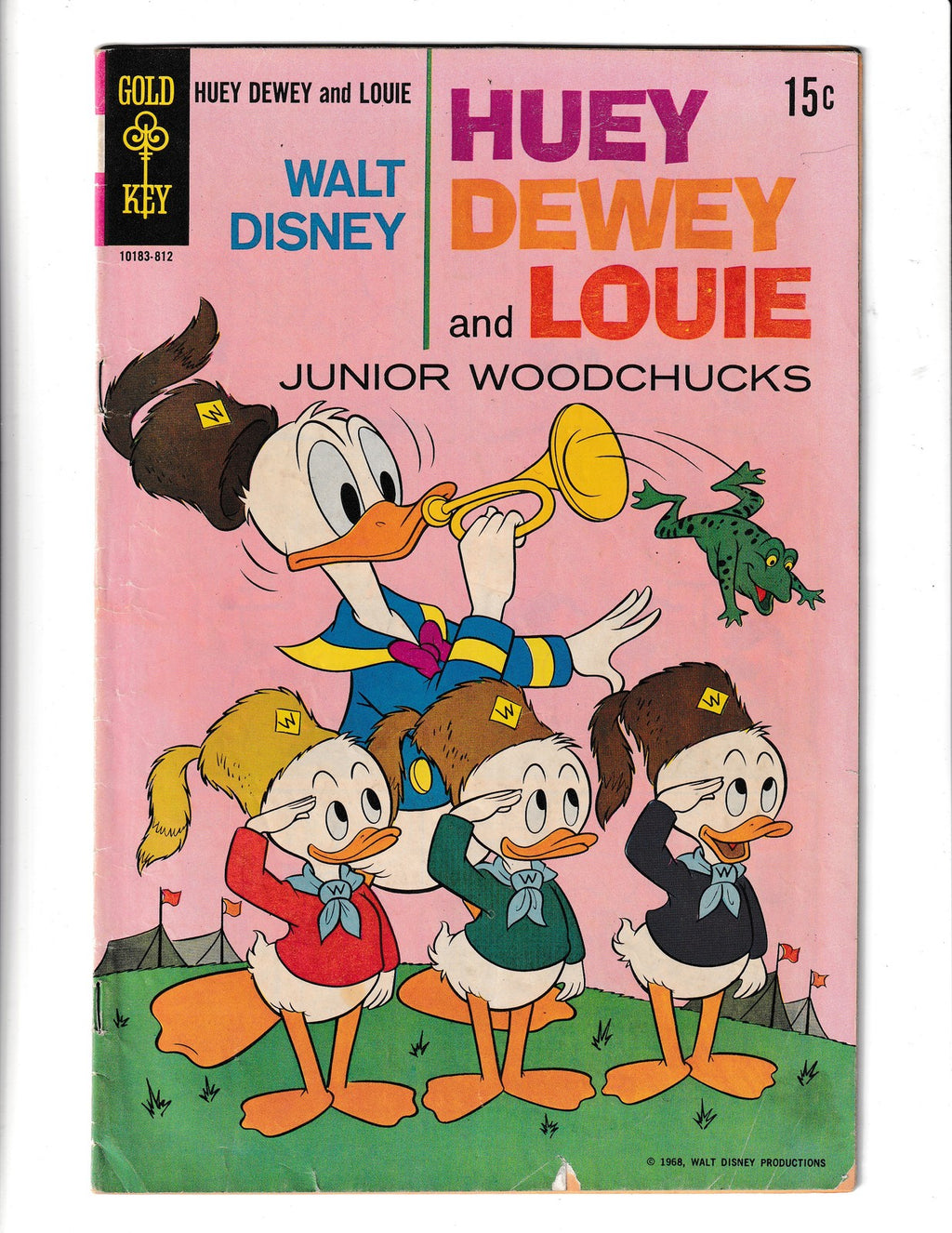 Huey, Dewey, and Louie: Junior Woodchucks #3 (1968) Gold Key Comics