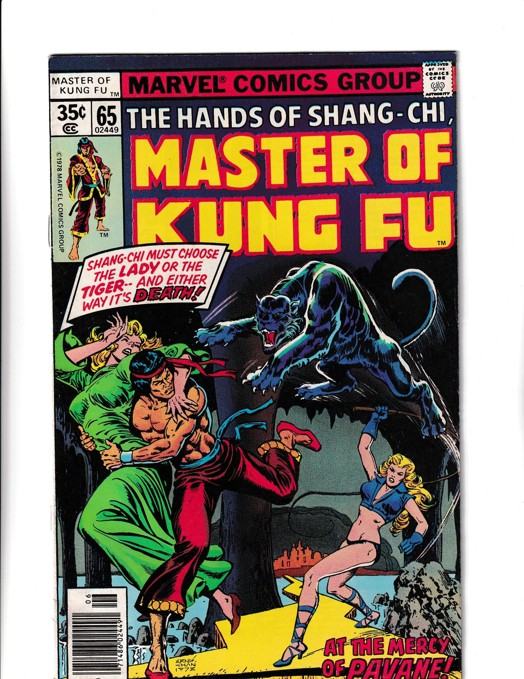 Master of Kung Fu #65 (1978) Marvel Comics