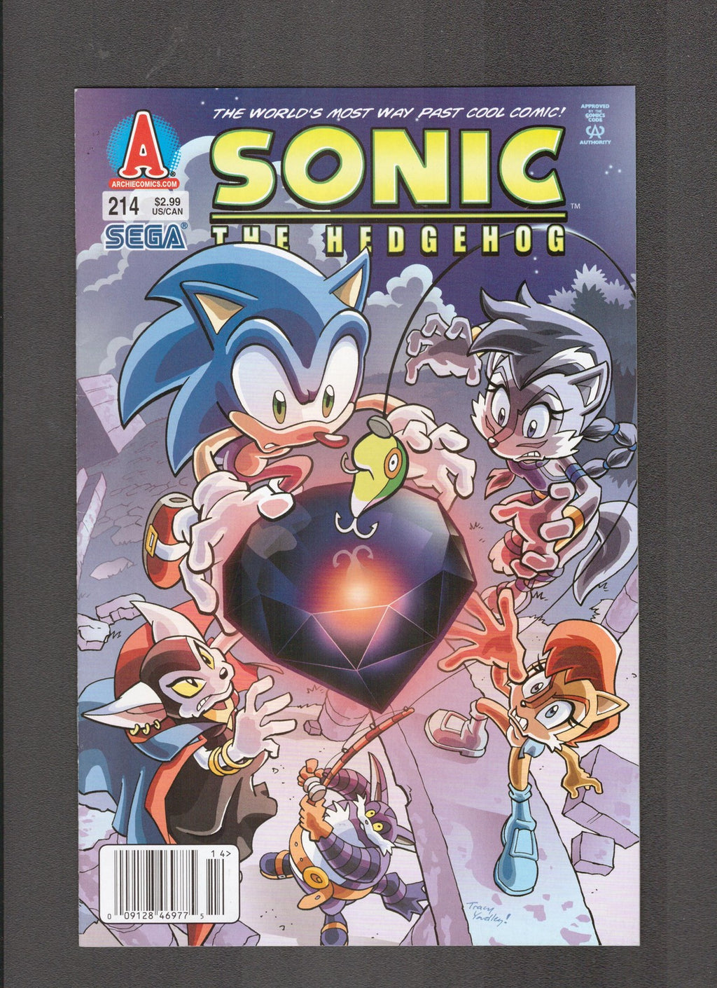 Sonic the Hedgehog #214 (2010) LOW PRINT RUN Archie Comics
