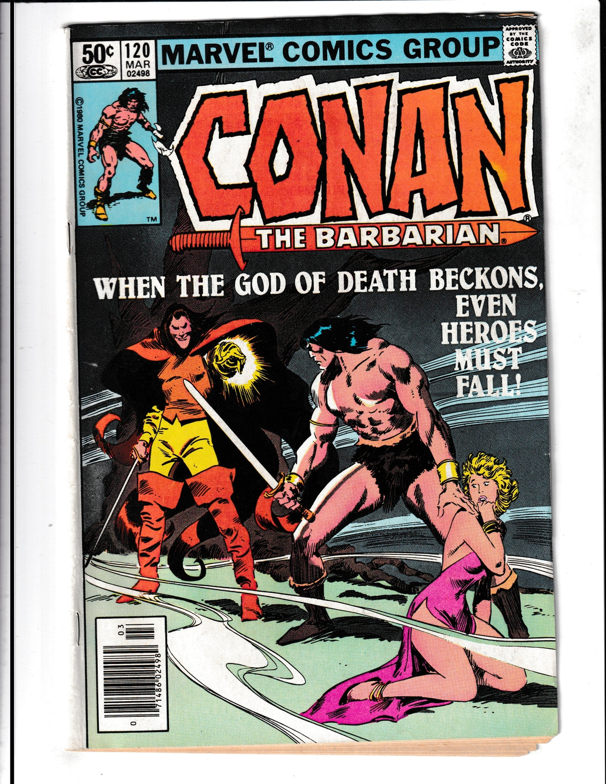 Conan the Barbarian #120 (1981) Marvel Comics SKU:1460