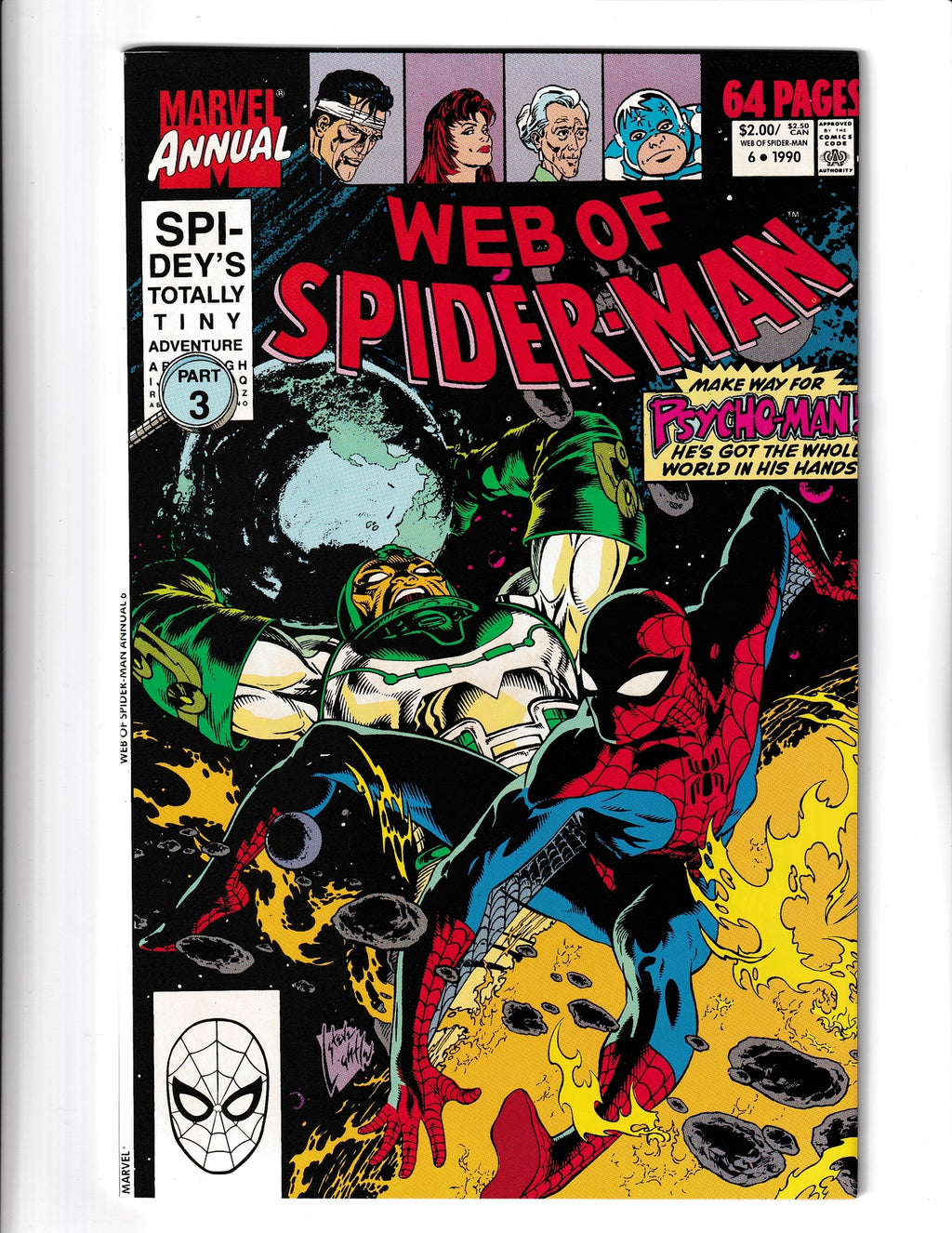 Web of Spider-Man Annual #6 (1990) Marvel Comics SKU:092