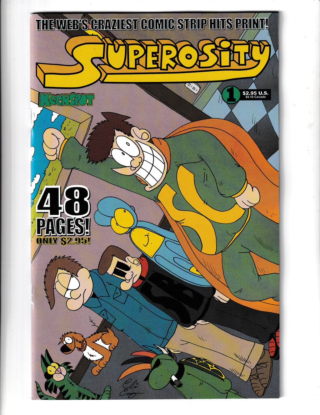 Superosity #1 (2001) Keenspot Entertainment Comics