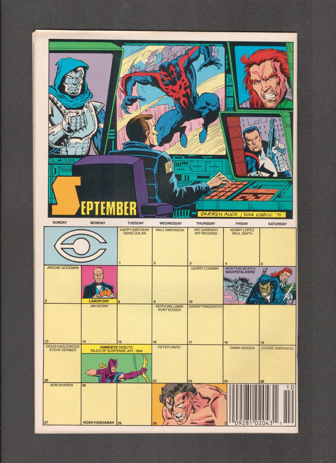 Marvel Age #117 (1992) 2099 Marvel Comics