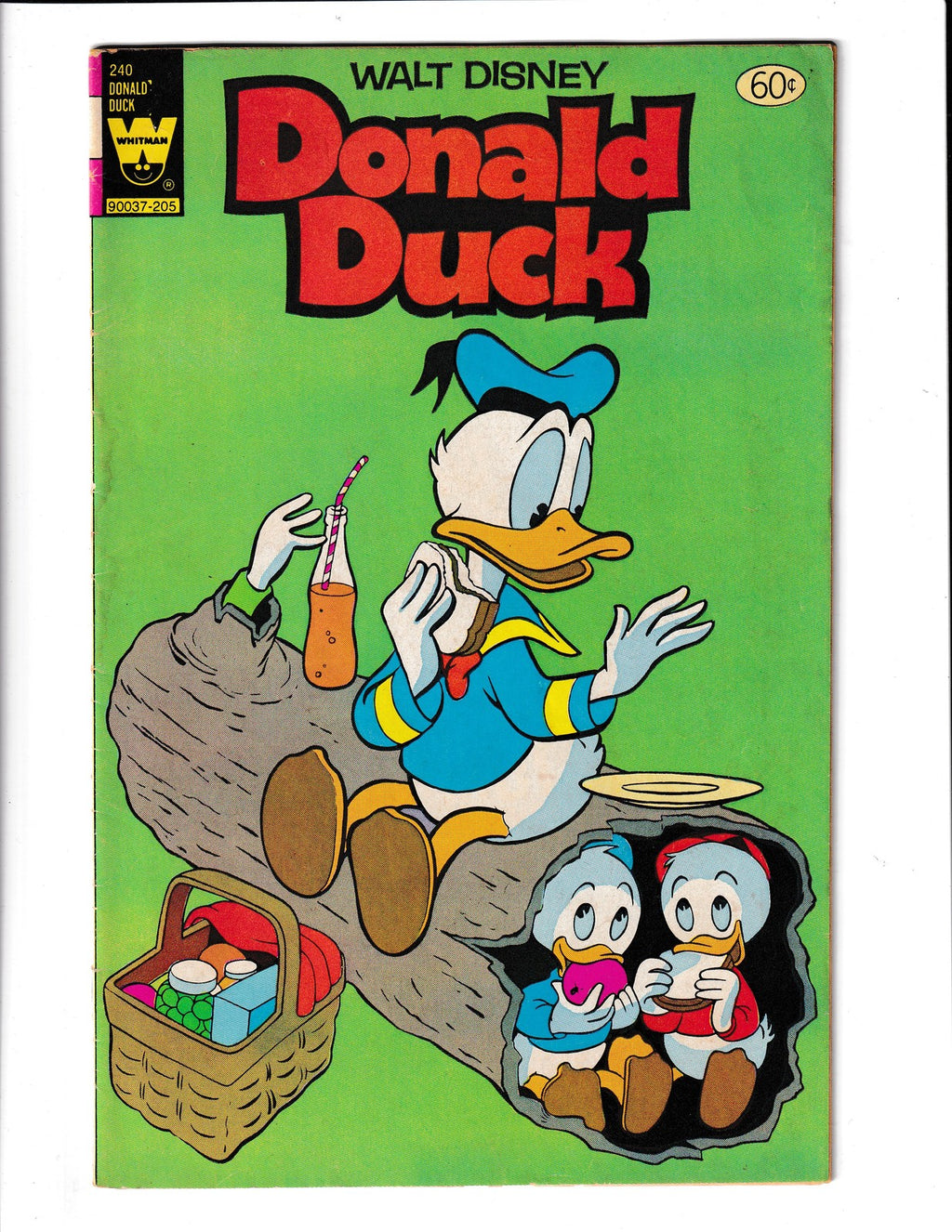 Donald Duck #240 (1982) Whitman Comics SKU:3538