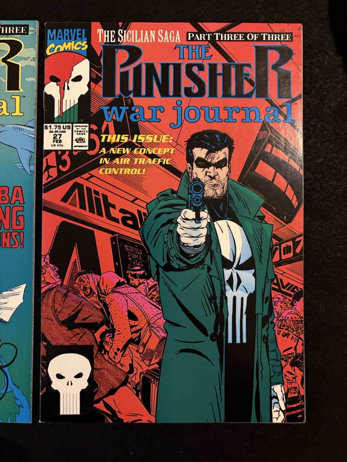 Punisher War Journal #25-27 (1990) The Sicilian Saga Run Marvel Comics