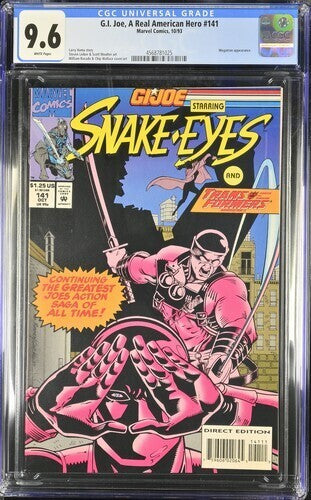 G.I. Joe: A Real American Hero #141 CGC 9.6 (1993) Graded Marvel Comics