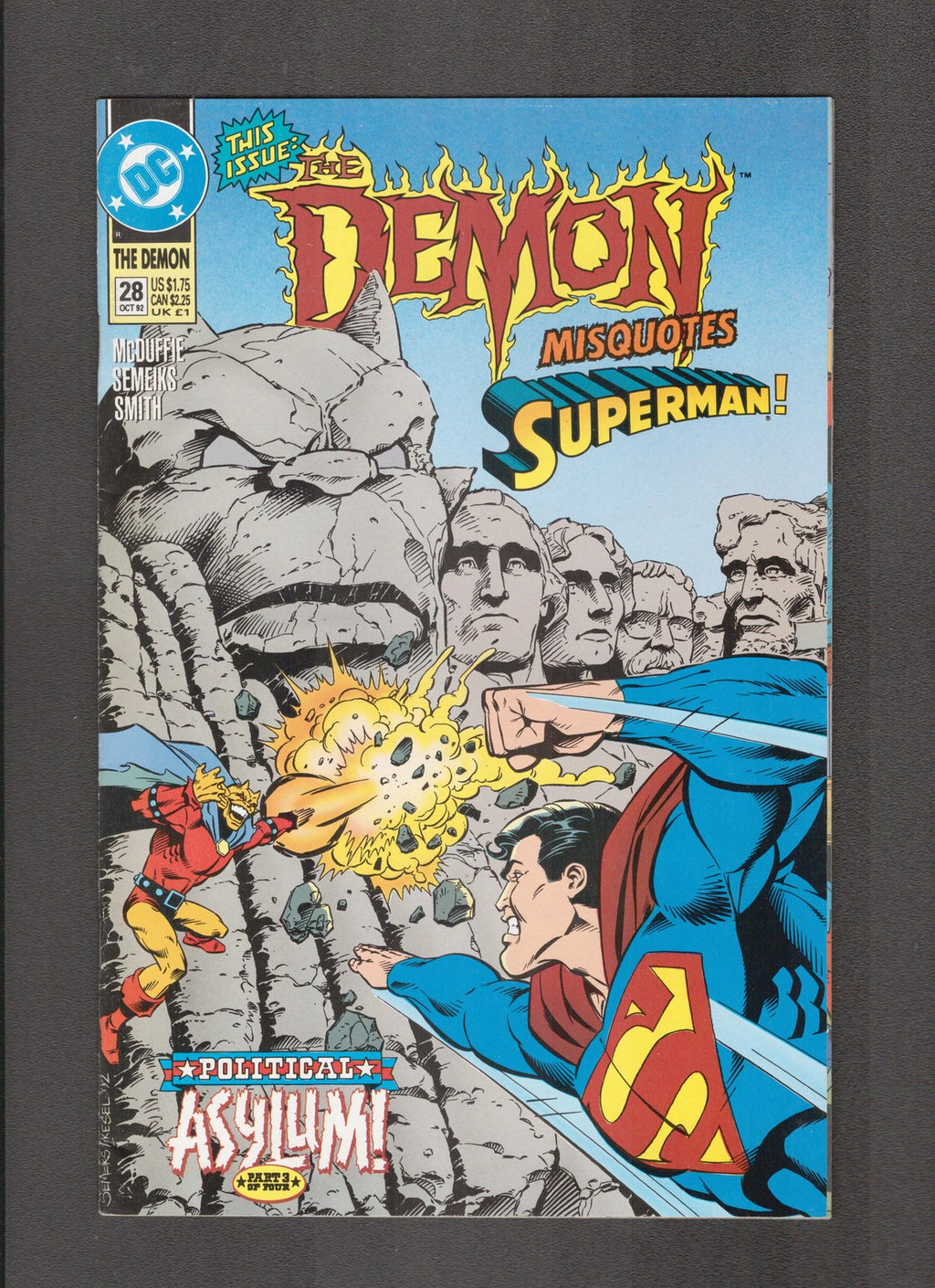 Demon #28 (1992) Semieks DC Comics