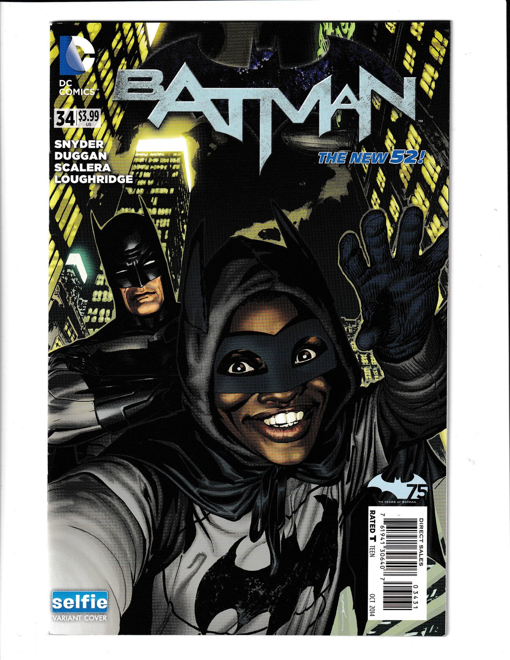 Batman #34 (2014) Selfie Variant DC Comics
