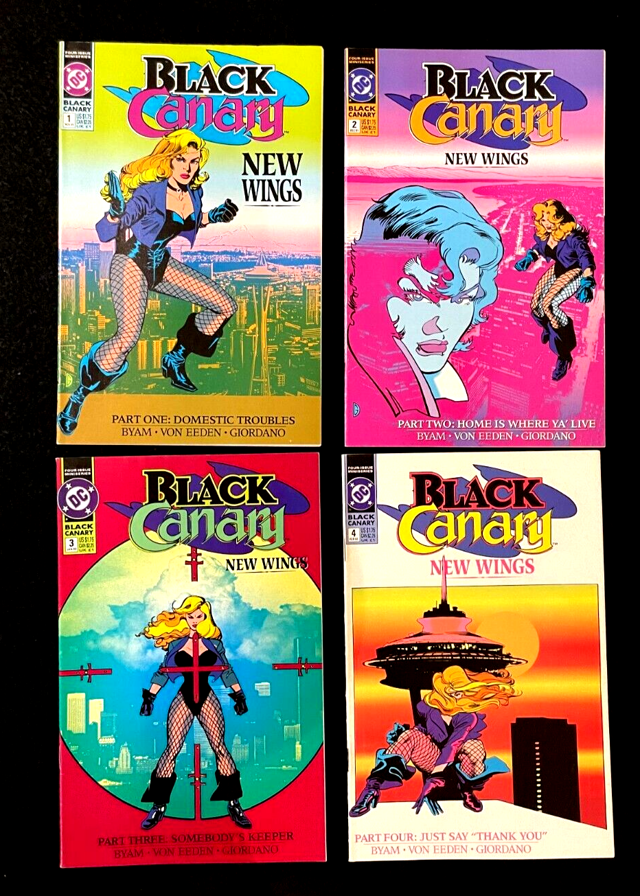 Black Canary Complete Set of 4 #1-4 (1991-92) DC Comics
