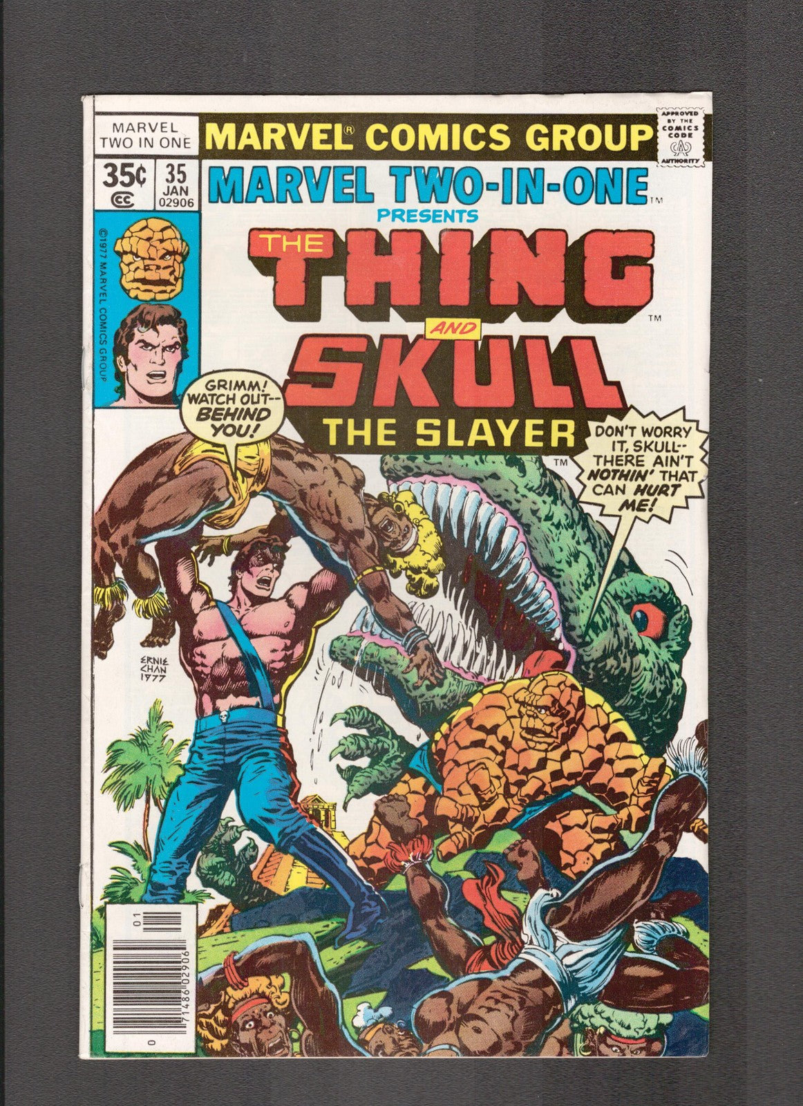 Marvel Two-In-One #35 (1978) Skull the Slayer Marvel Comics