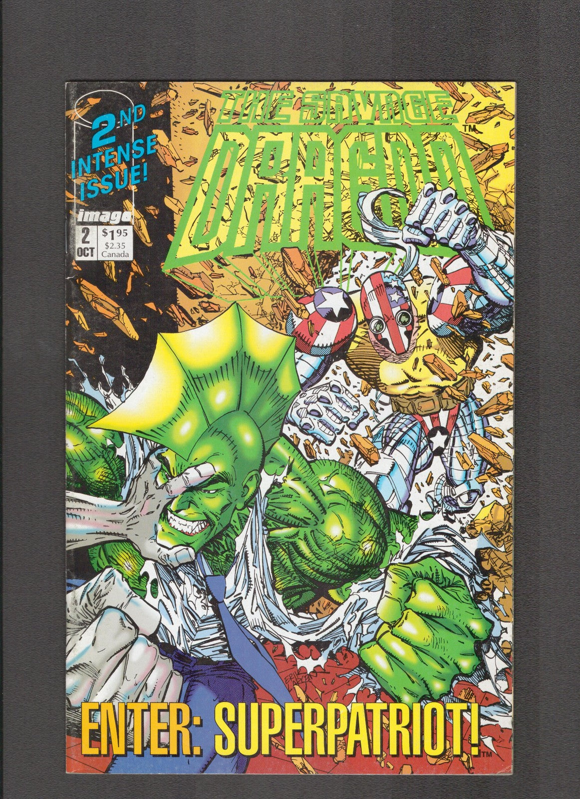 Savage Dragon #2 (1992) Poster is Included Image Comics