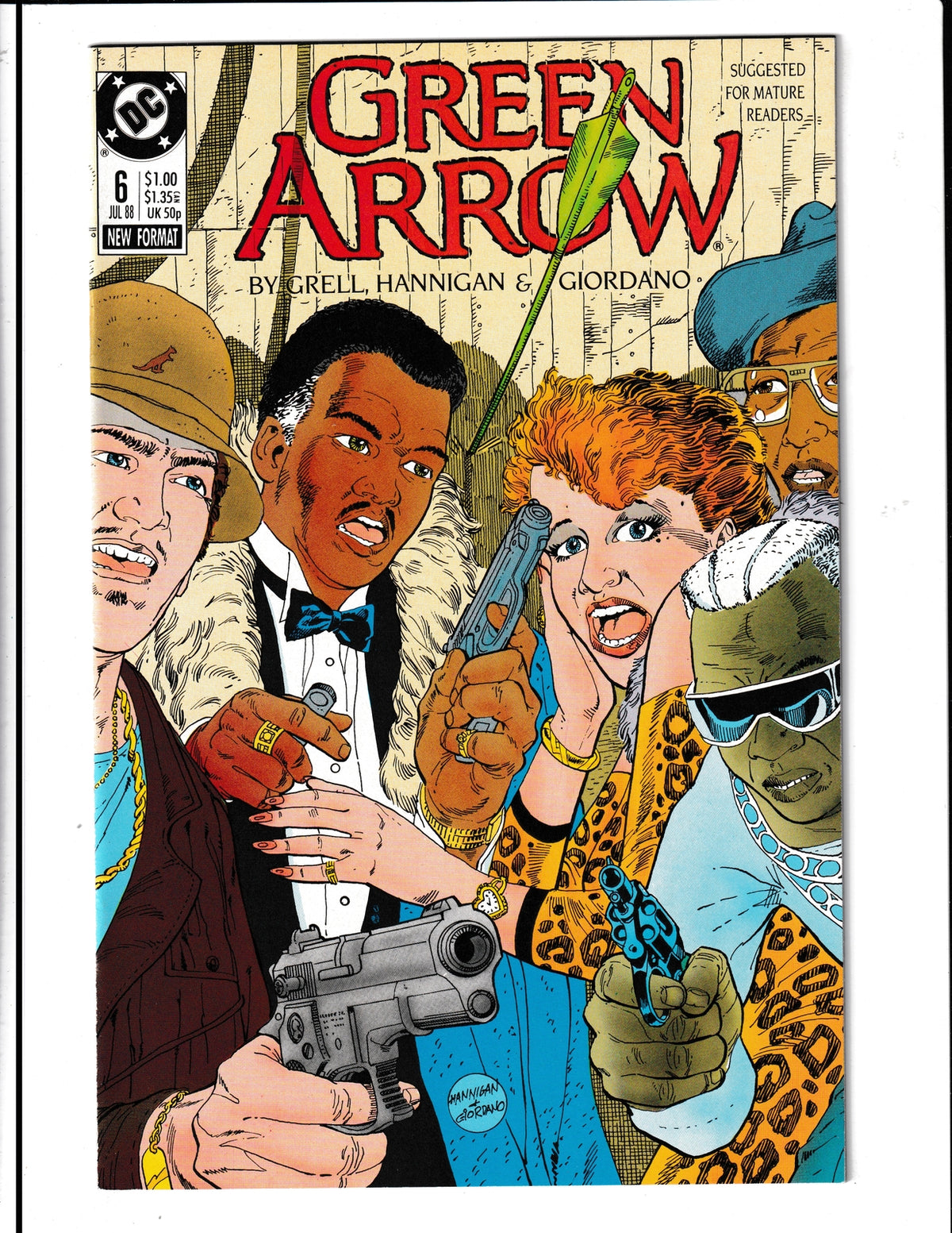 Green Arrow #6 (1988) HIGH GRADE Vol. 2 DC Comics