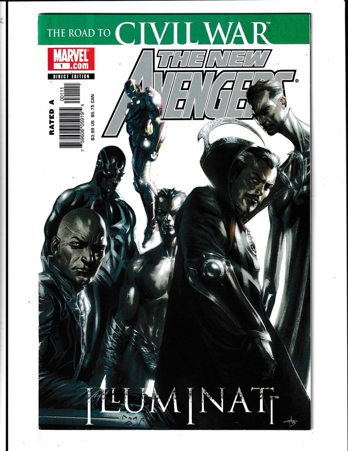 New Avengers: Illuminati #1 (2006) Marvel Comics