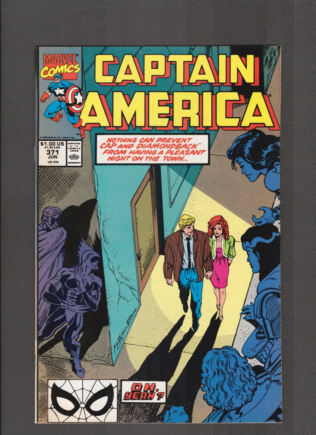 Captain America #371 (1990) Ron Lim - Steve Bulanadi Marvel Comics
