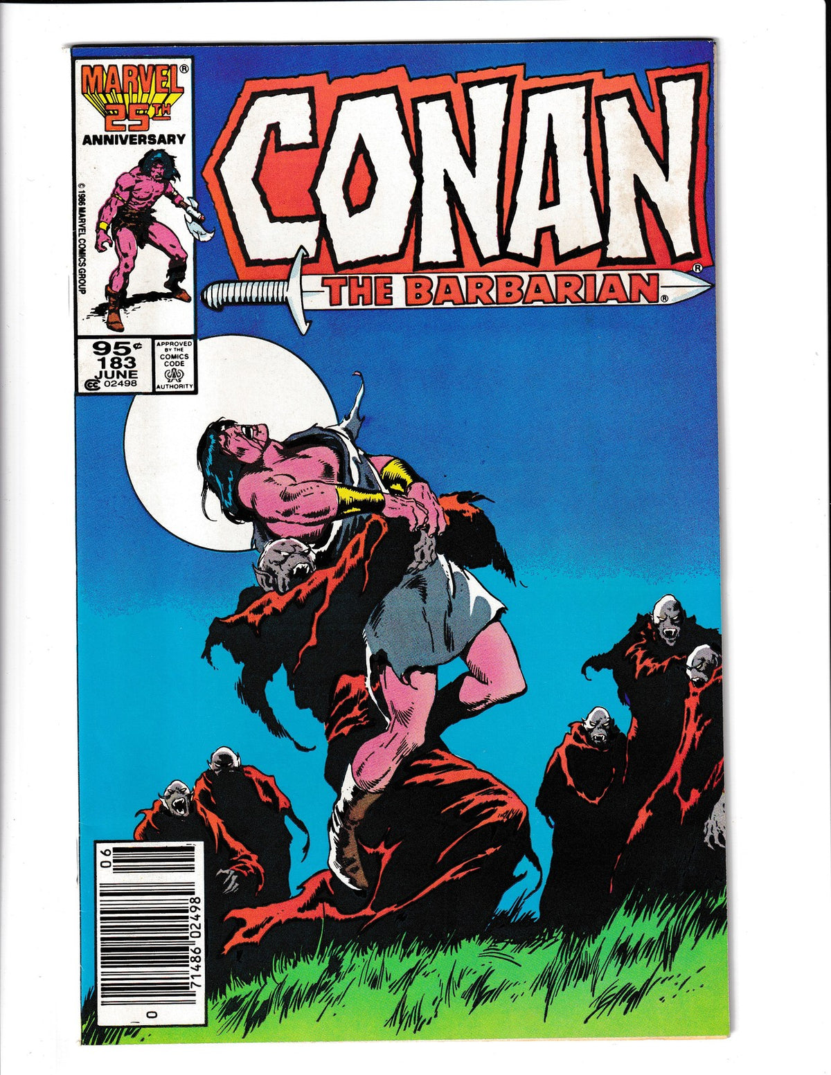 Conan the Barbarian #183 (1986) Marvel Comics SKU:3257