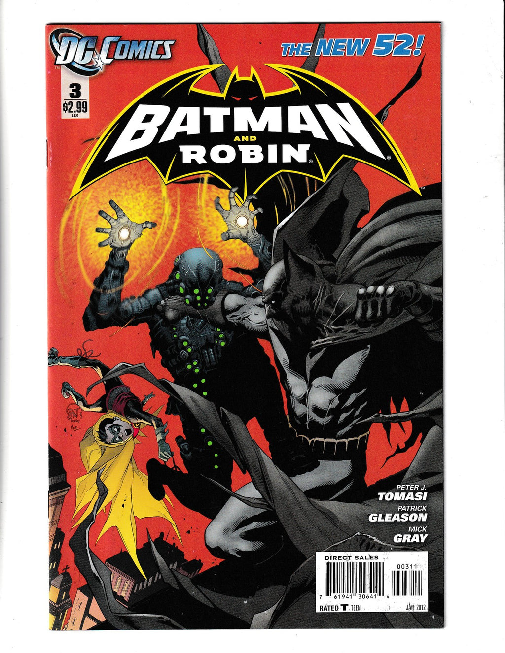 Batman and Robin #3 (2012) DC Comics