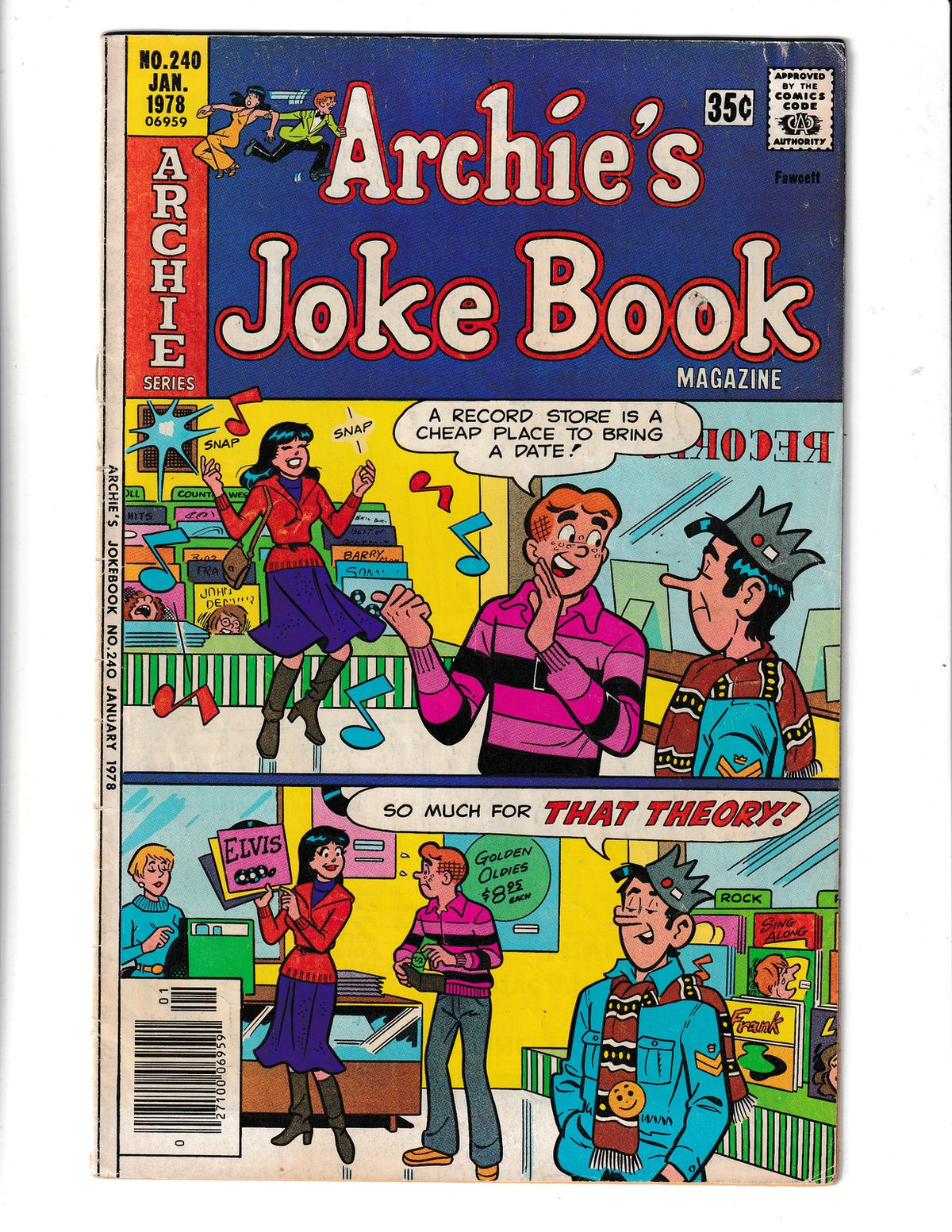 Archie's Joke Book #240 (1978) Archie Comics