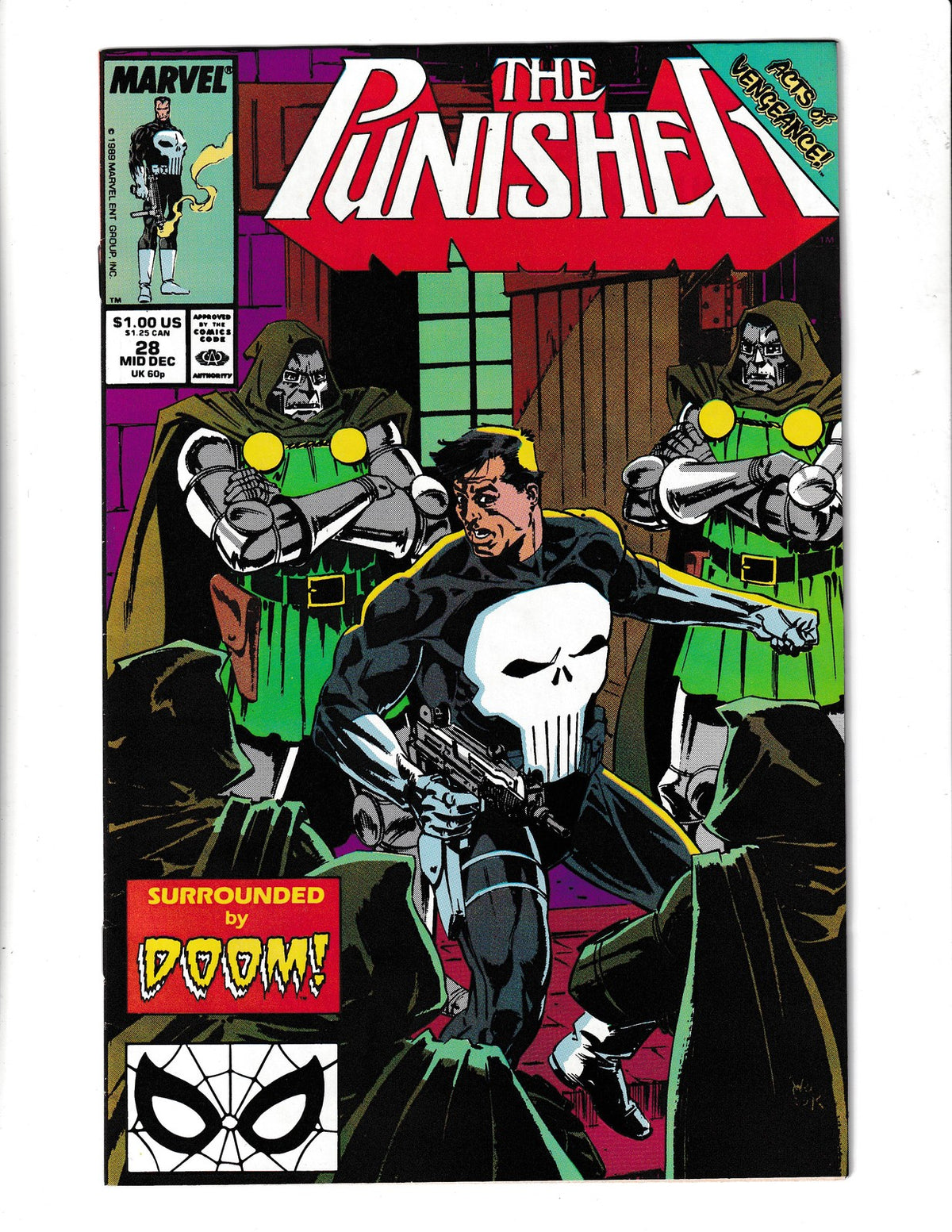 Punisher #28 (1990) Marvel Comics
