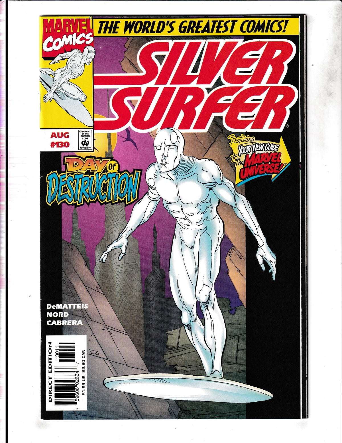Silver Surfer #130 (1997) Marvel Comics SKU:1634