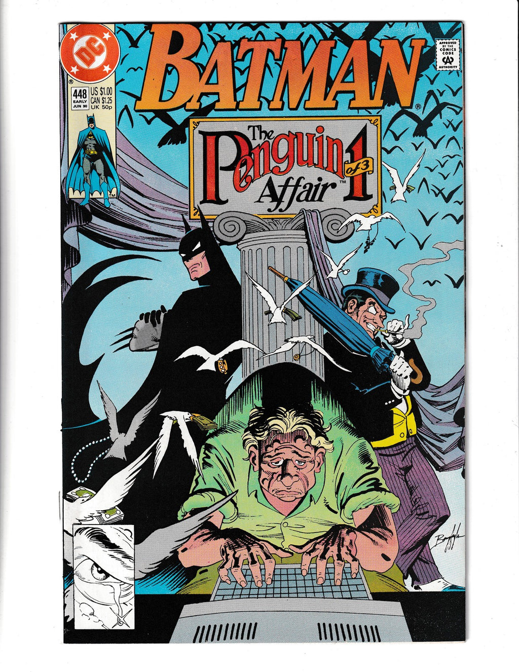 Batman #448 (1990) DC Comics SKU:2553