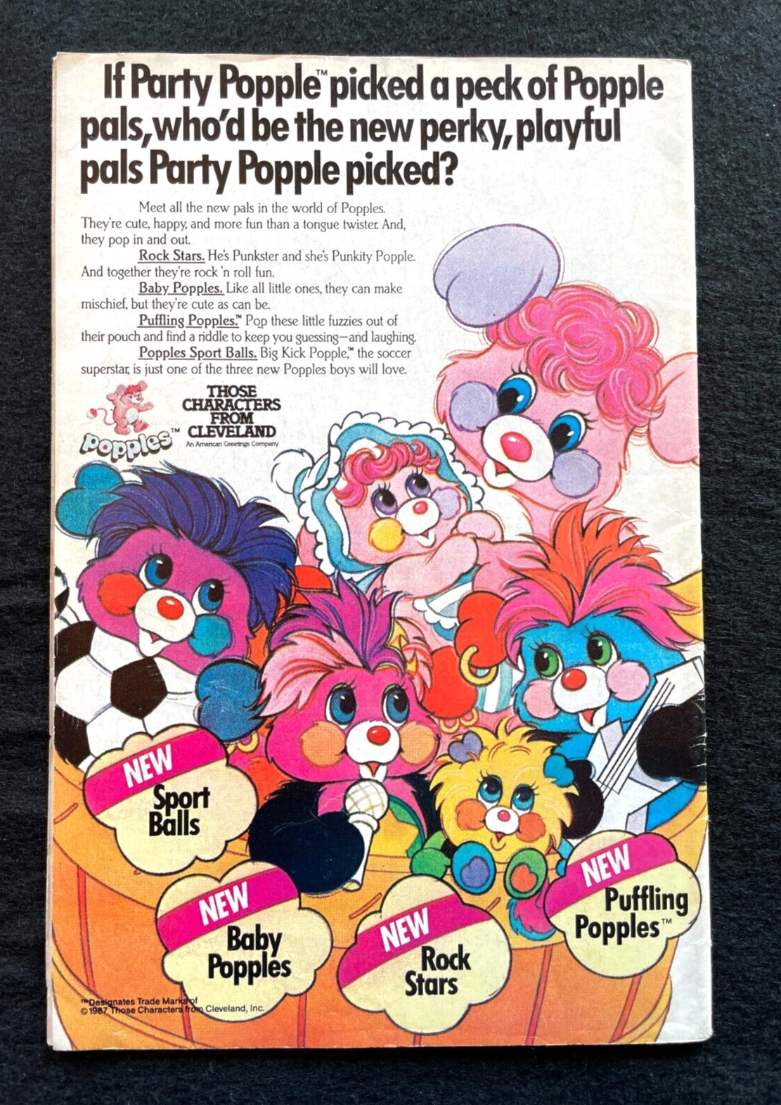 Foofur #3 1987 - Combined Shipping