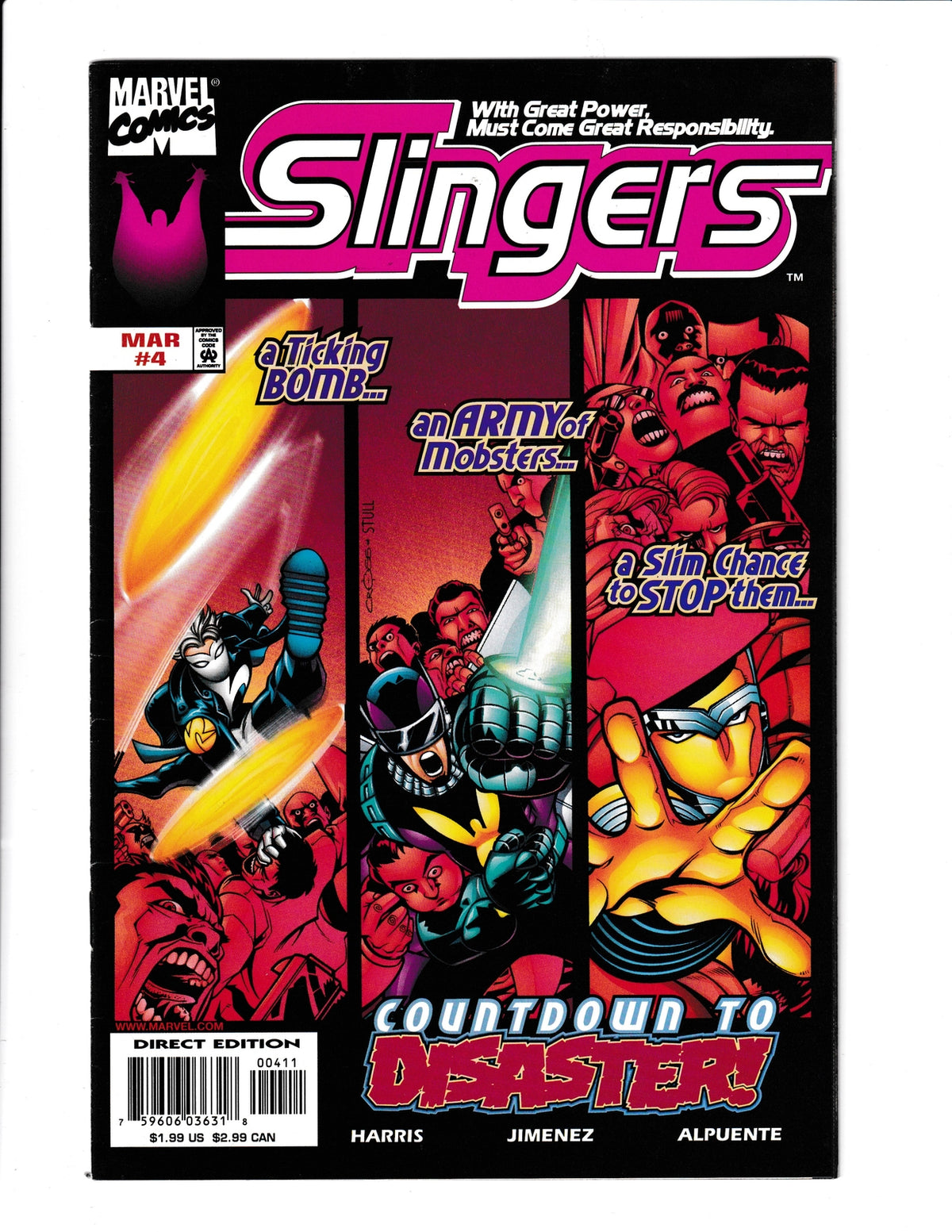 Slingers #4 (1999) Marvel Comics