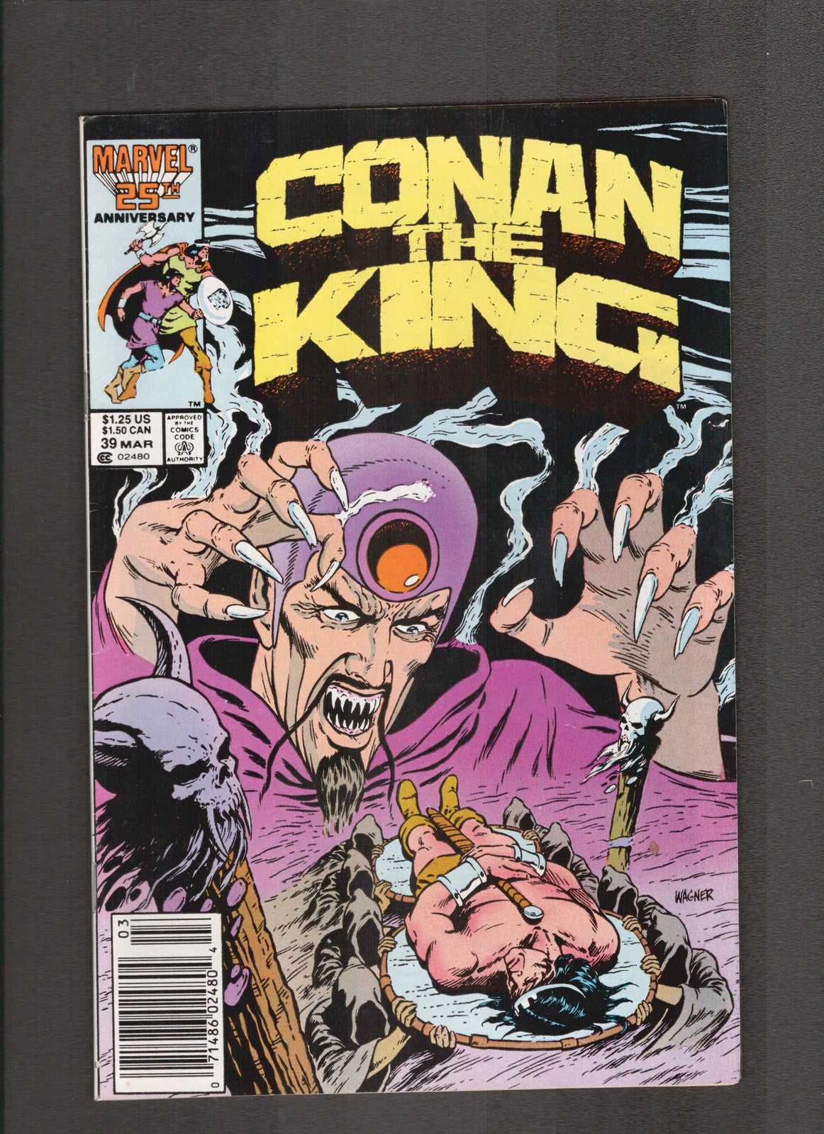 Conan the King #39 (1987) Larry Hama, Ron Wagner Marvel Comics