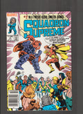 Squadron Supreme #2 (1985) Bob Layton Canadian Newsstand Marvel Comics