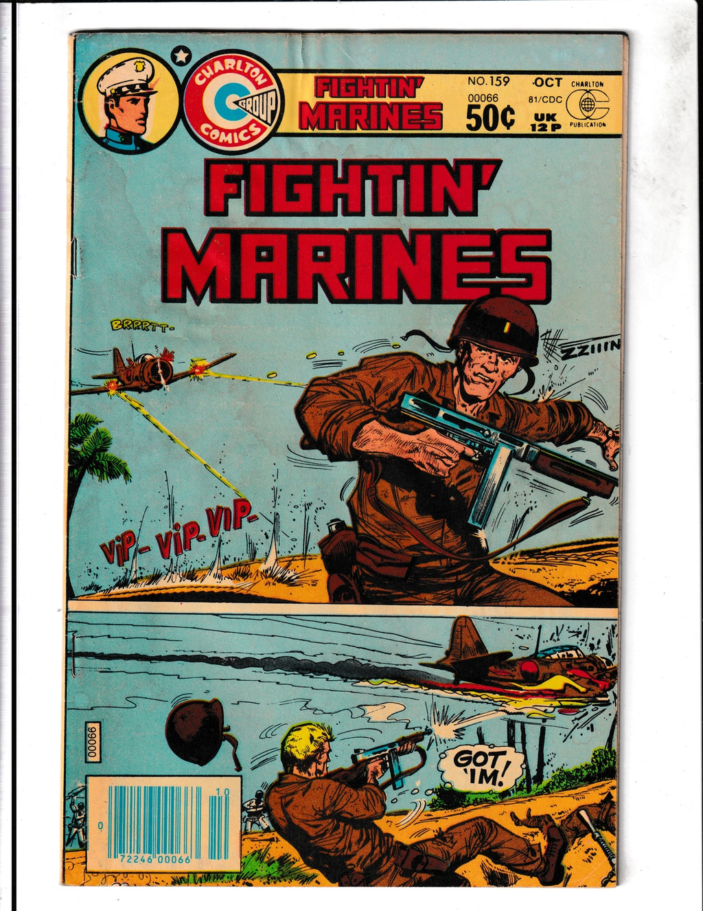 Fightin' Marines #159 (1981) Charlton Comics