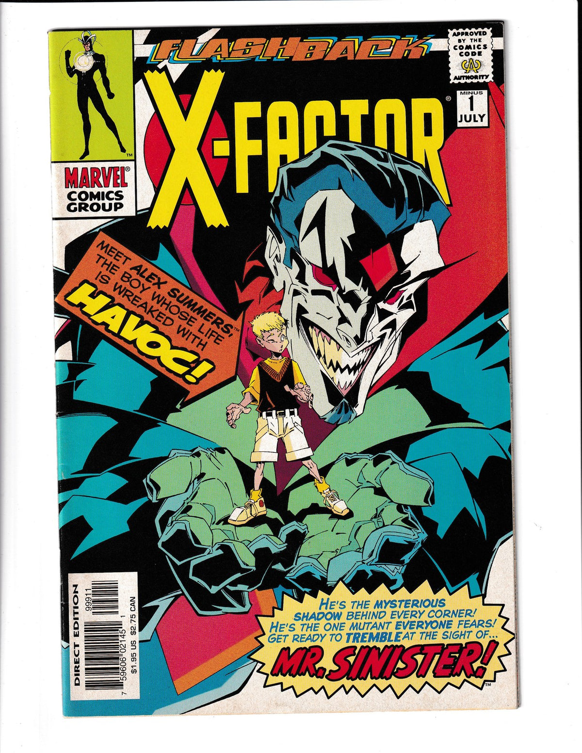 X-Factor #-1 (1997) Minus 1 Stan Lee Marvel Comics