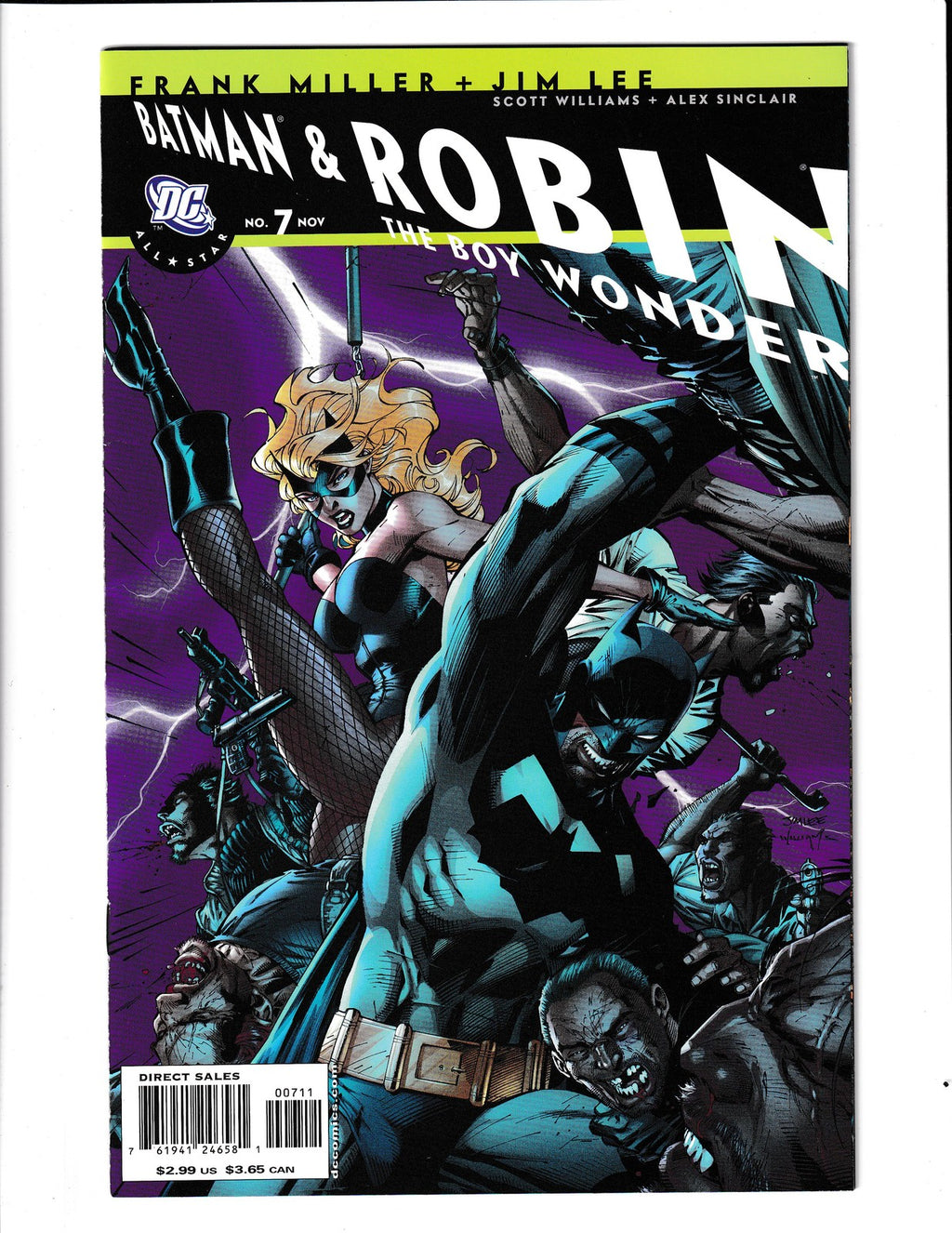 All-Star Batman & Robin: The Boy Wonder #7 (2007) Frank Miller Jim Lee DC Comics