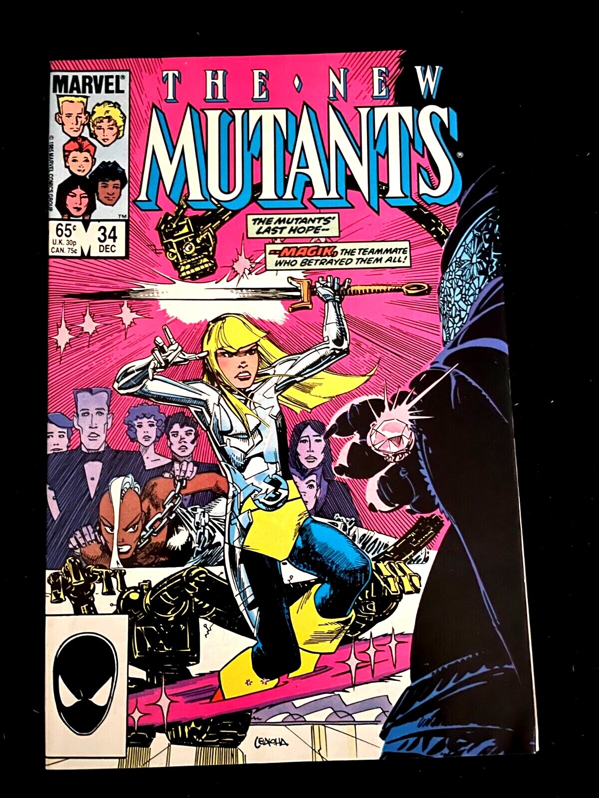 The New Mutants #34 1985 - Marvel