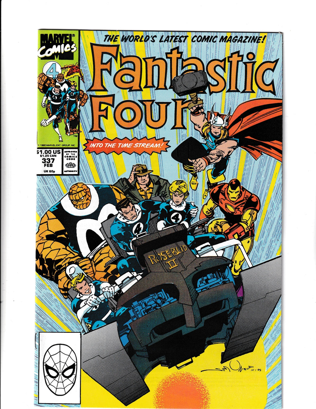 Fantastic Four #337 (1990) Marvel Comics SKU:054