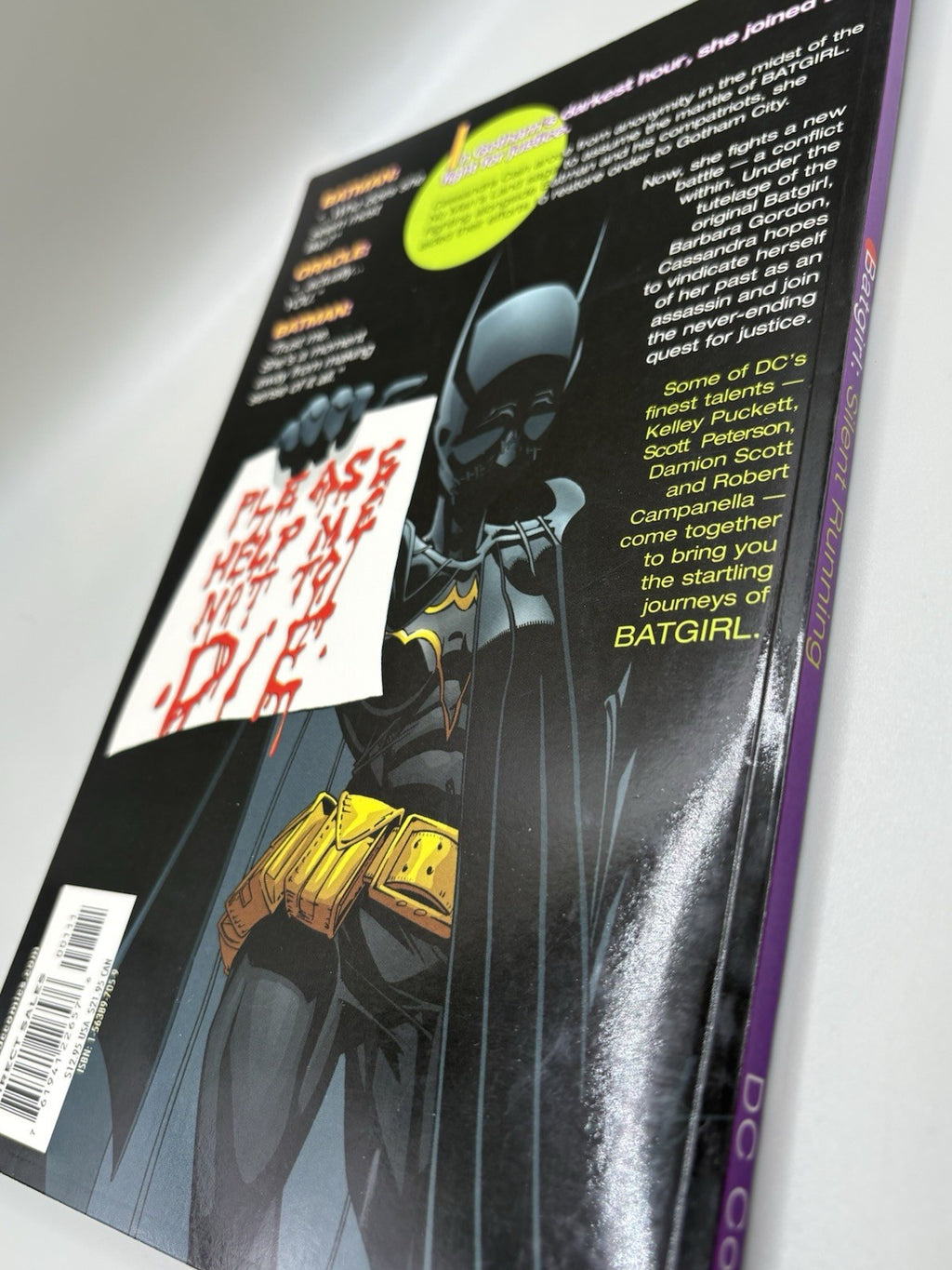 Batgirl: Silent Running TPB (2001) Cassandra Cain OOP DC Comics Graphic Novel