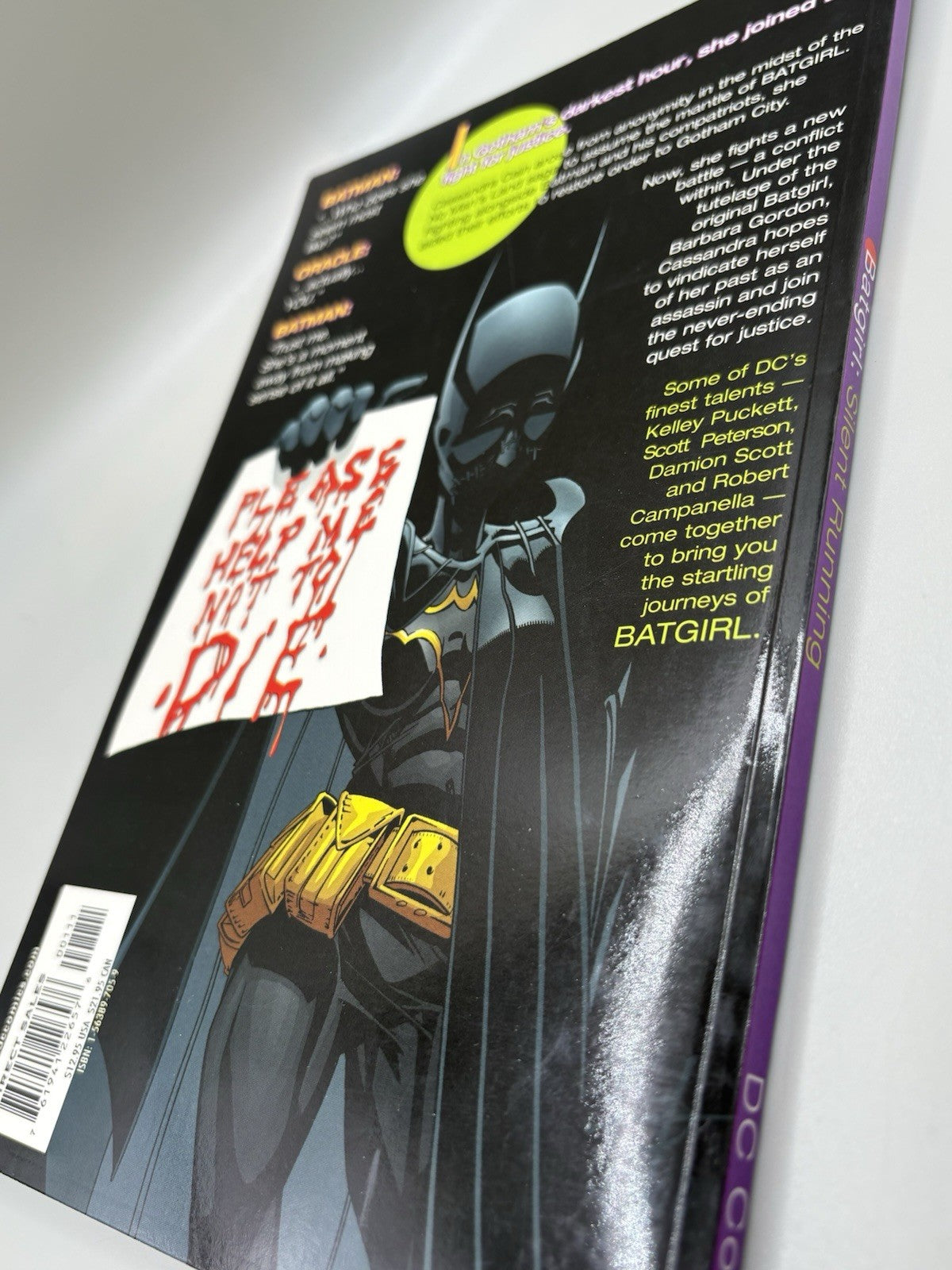 Batgirl: Silent Running TPB (2001) Cassandra Cain OOP DC Comics Graphic Novel