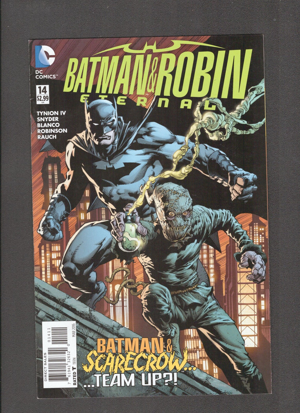 Batman and Robin: Eternal #14 (2016) Scott Hanna, Dave Finch DC Comics