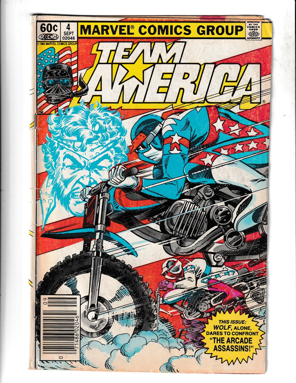 Team America #4 (1982) Marvel Comics