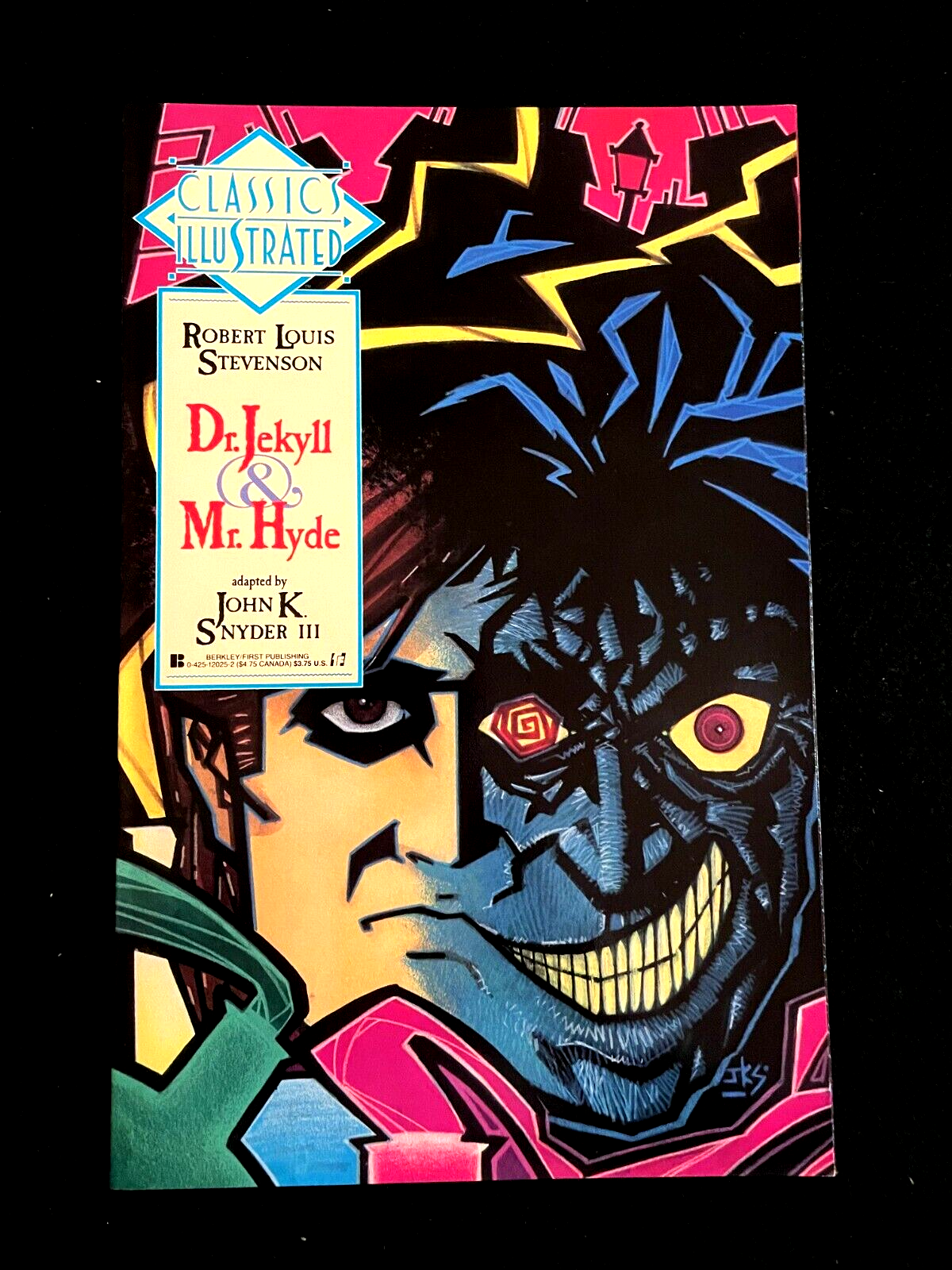 Classics Illustrated #8 1990  - Dr. Jekyll & Mr. Hyde