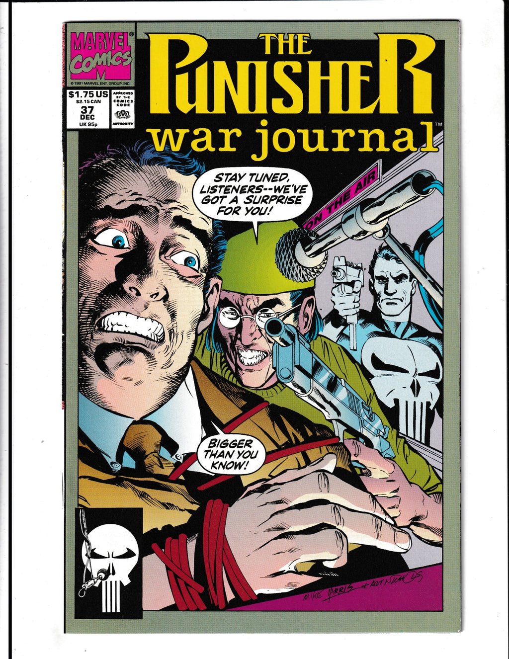 Punisher: War Journal #37 (1991) Higher Grade Marvel Comics