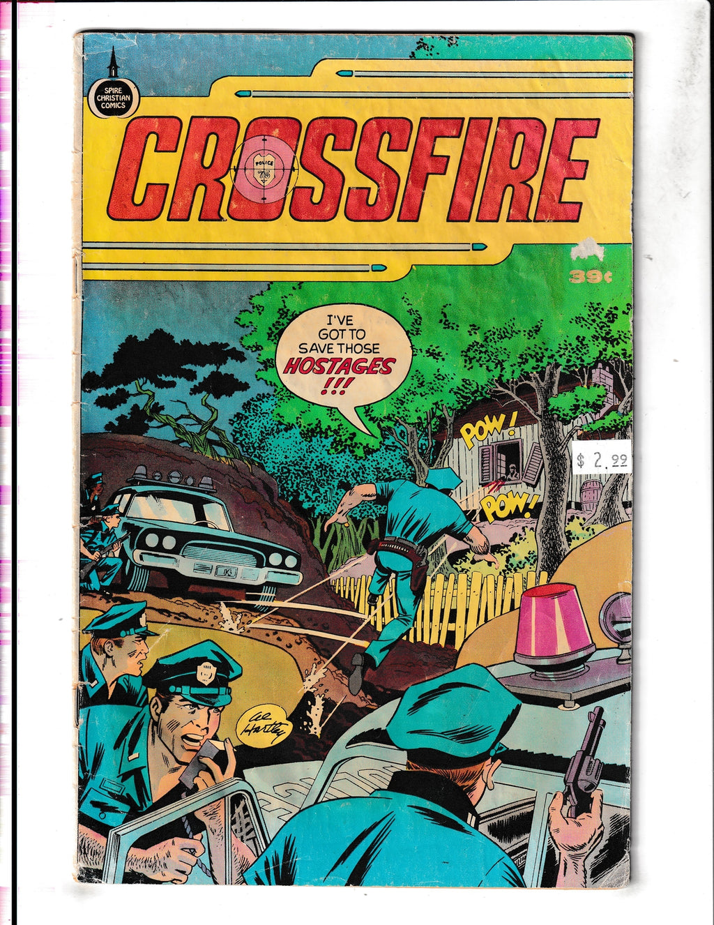 Crossfire #NN39cent (1976) 39 cent variant Spire Christian Comics