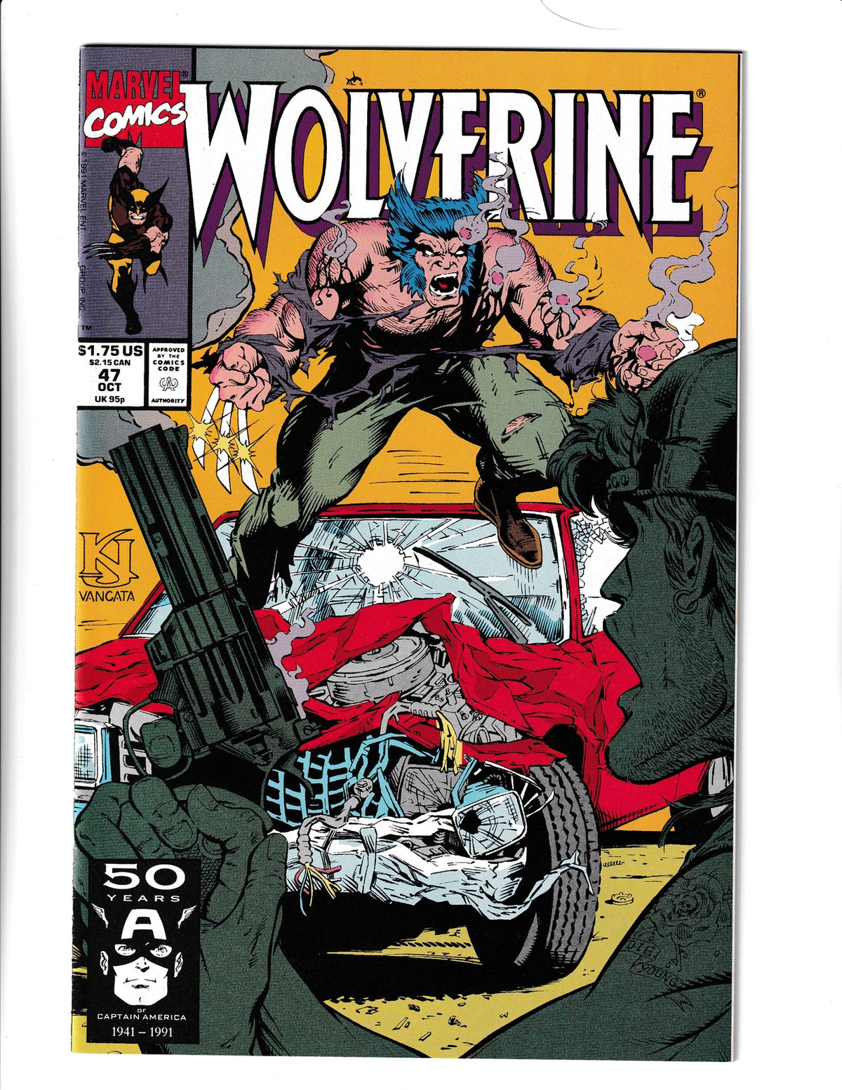 Wolverine #47 (1991) High Grade Marvel Comics SKU:122