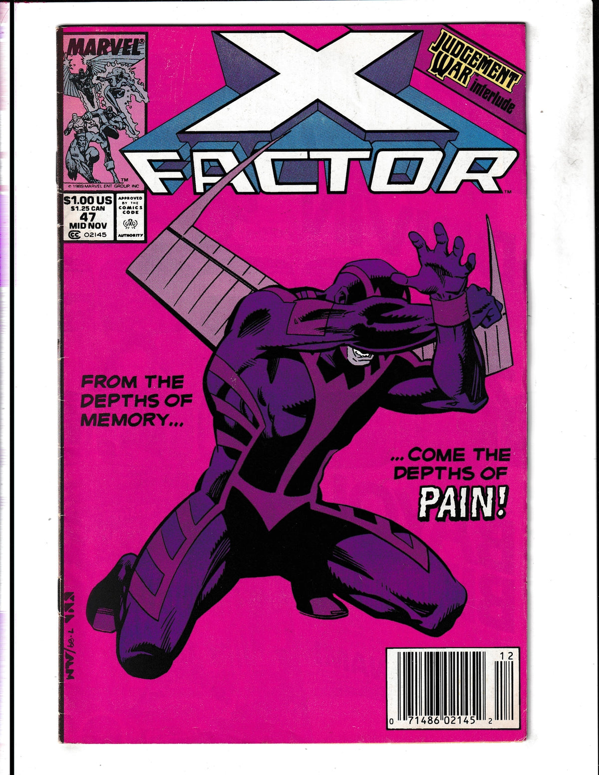 X-Factor #47 (1989) Marvel Comics