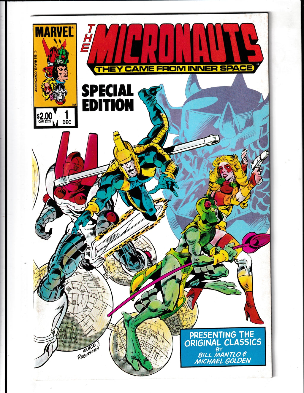 Micronauts: Special Edition #1 (1983) Reprint MIcronauts 1-3 Marvel Comics
