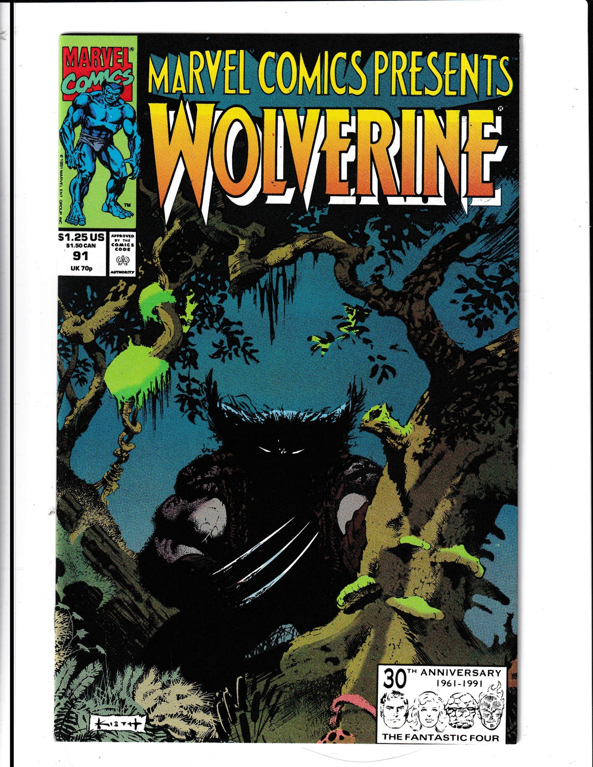 Marvel Comics Presents #91 (1991) Marvel Comics SKU:538