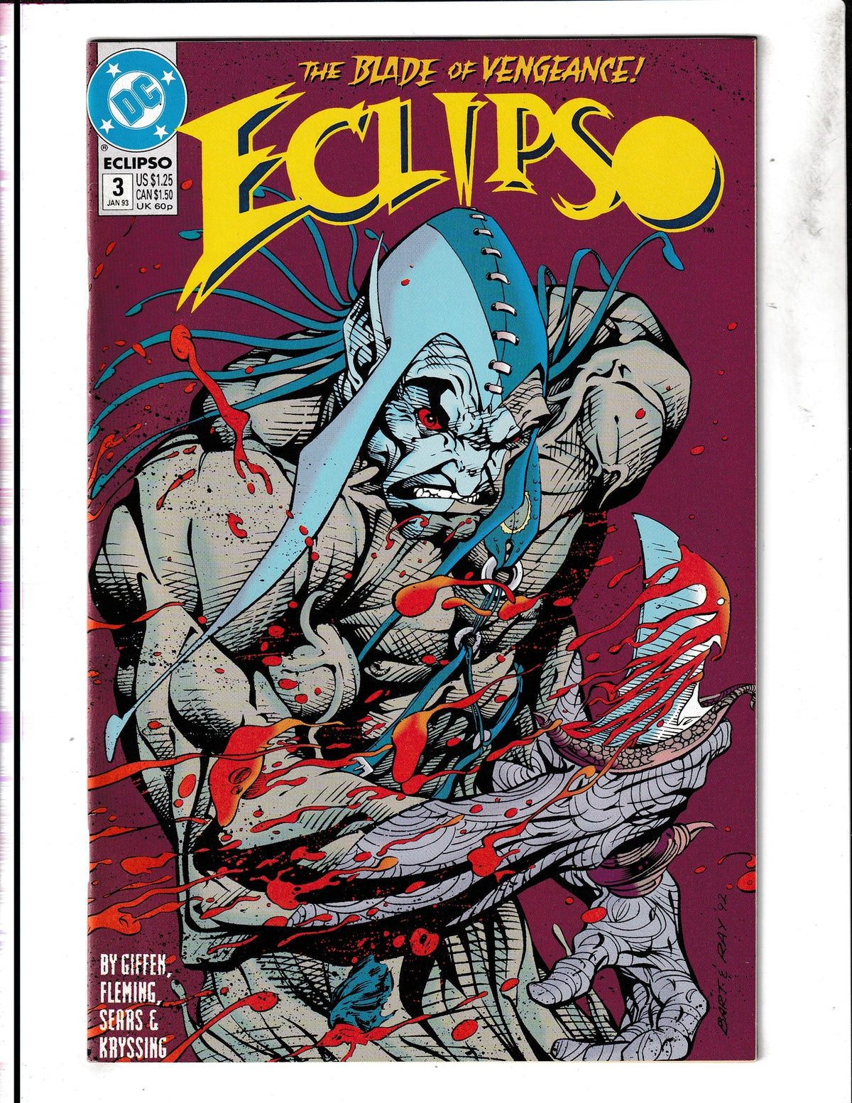 Eclipso #3 (1993) DC Comics SKU:1679