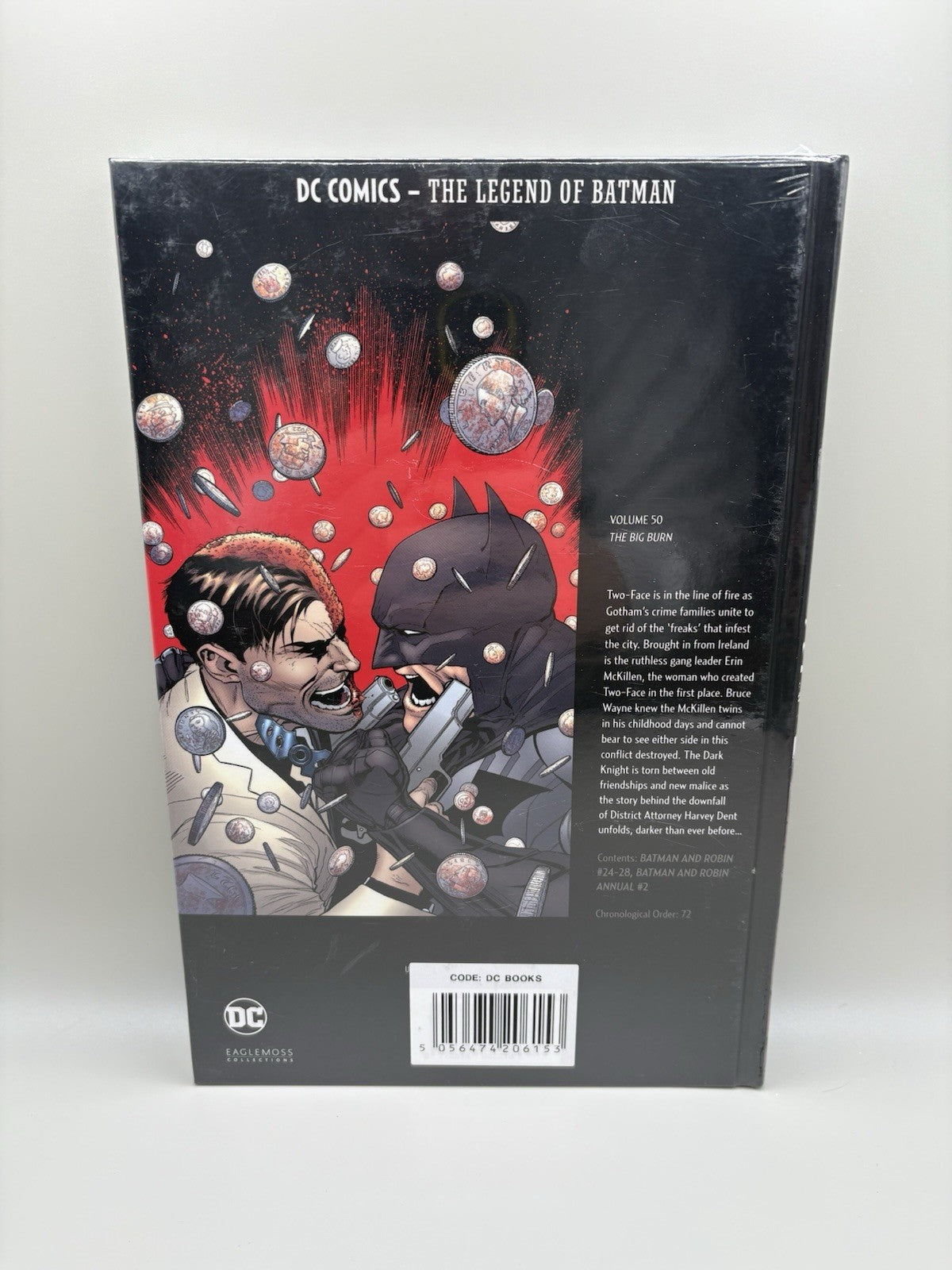 DC Comics: The Legend of Batman Vol. 50 The Big Burn HC Eaglemoss Graphic Novel